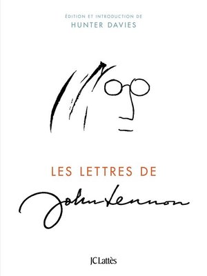 cover image of Les lettres de John Lennon